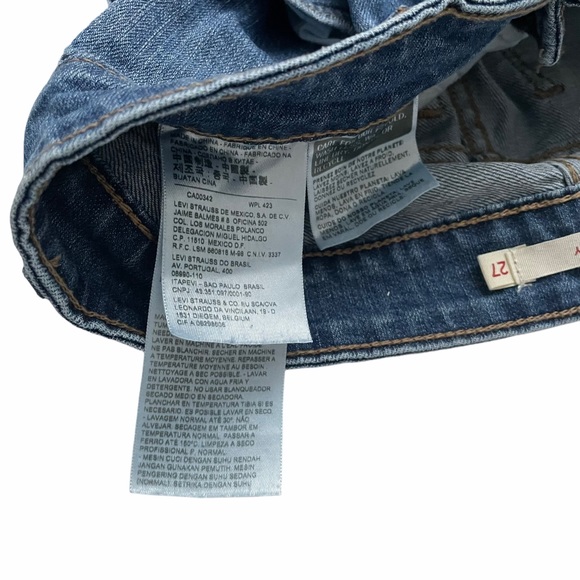 Levi's 711 Skinny Woman's Jeans SZ (8.5/27) - Picture 4 of 10